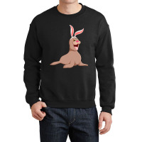 Funny Manatee Easter Bunny Cute Sea Animal Pascha  Crewneck Sweatshirt | Artistshot