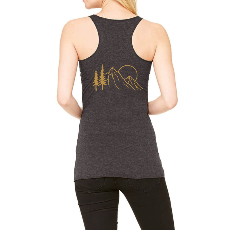 Wilds - Golden Version Racerback Tank by Sommerseth Art | Artistshot