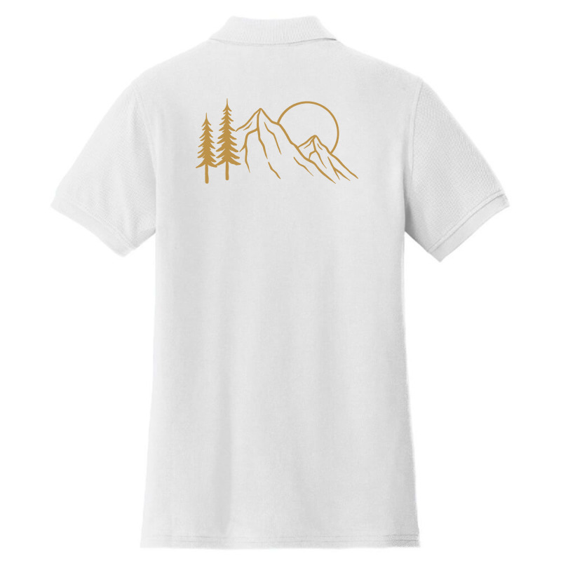 Wilds - Golden Version Ladies Polo Shirt by Sommerseth Art | Artistshot