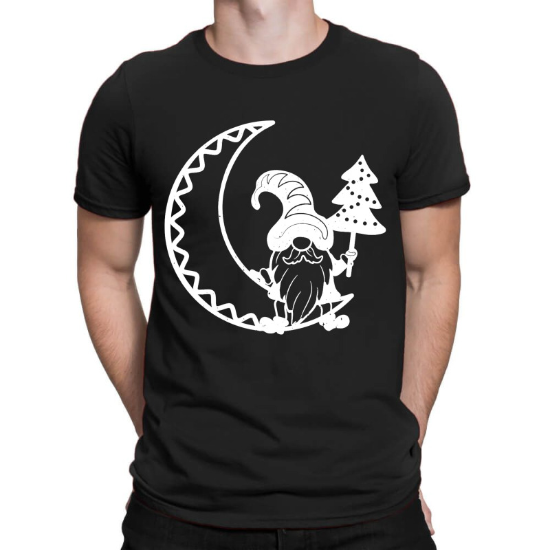 Funny Gnome Christmas Moon Matching Family Group T-shirt | Artistshot