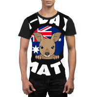 Gday Mate Kangaroo Australia Graphic T-shirt | Artistshot