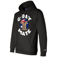 Gday Mate Kangaroo Australia Champion Hoodie | Artistshot