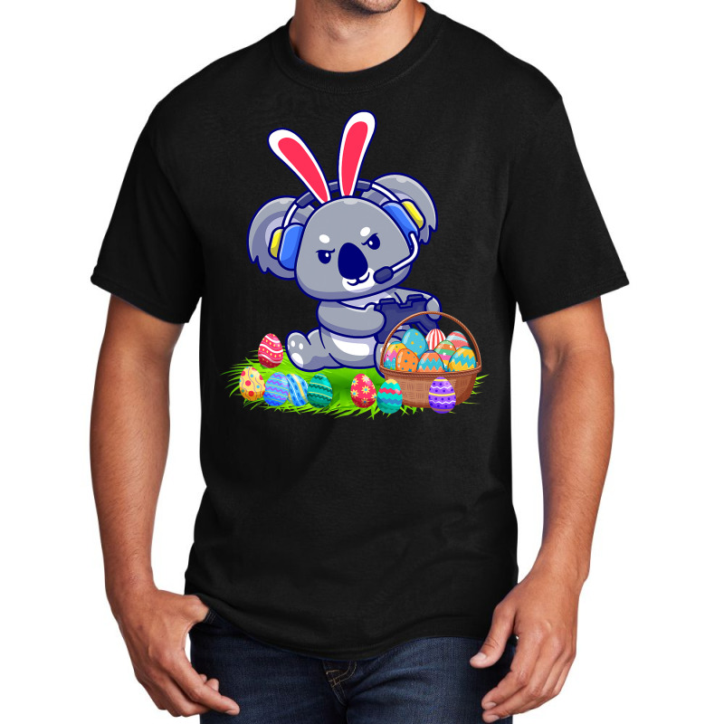 Funny Gnomes Easter Bunny Ears Easter Koala Bunny  Basic T-shirt by Regorgeous | Artistshot