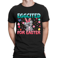 Eggcited For Easter Bunny Koala Rabbit Funny Kids T-shirt | Artistshot