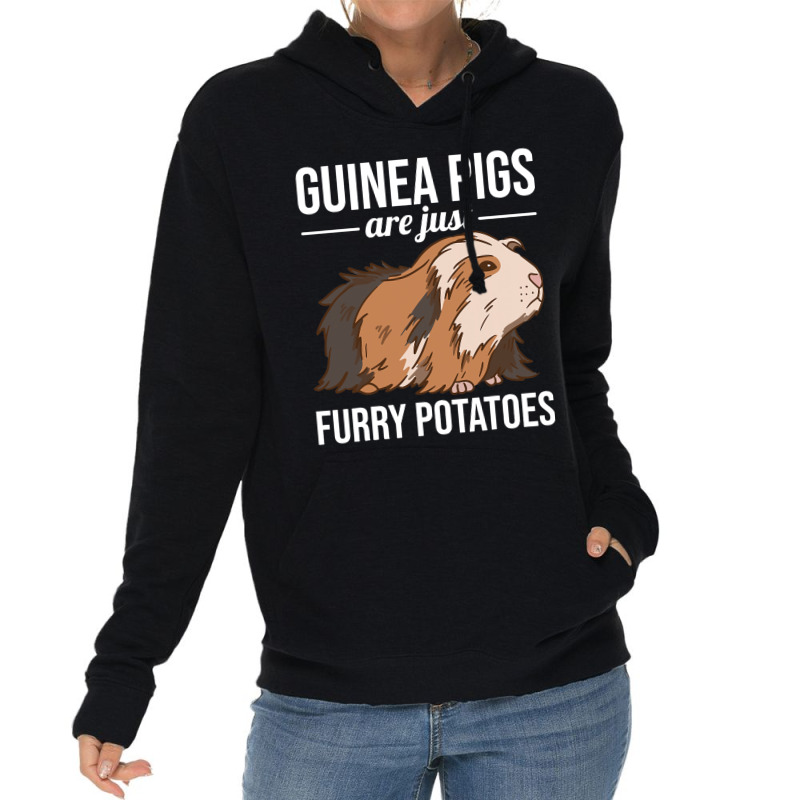 Funny Guinea Pig Are Just Furry Potatoes Lightweight Hoodie | Artistshot