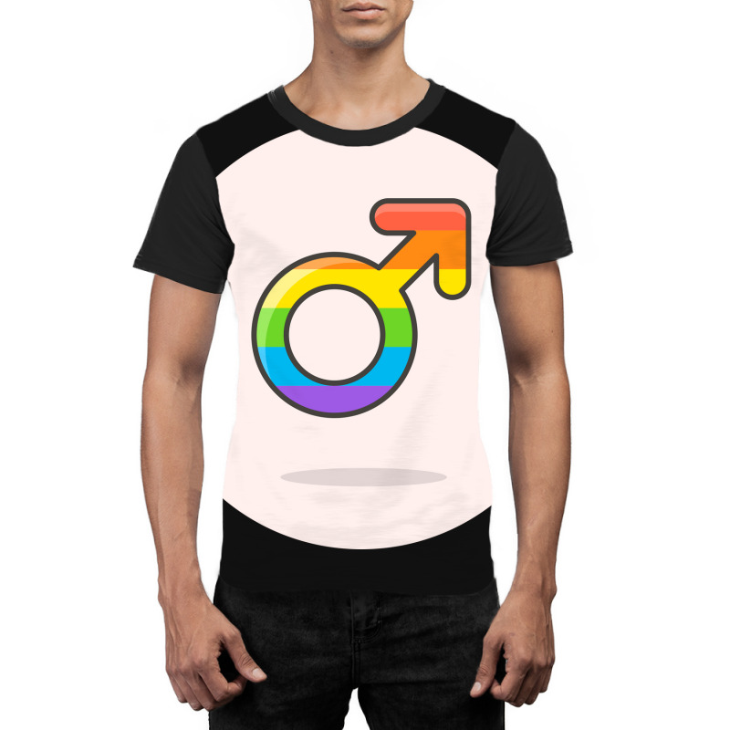 Rainbow Graphic T-shirt by DYNNN | Artistshot