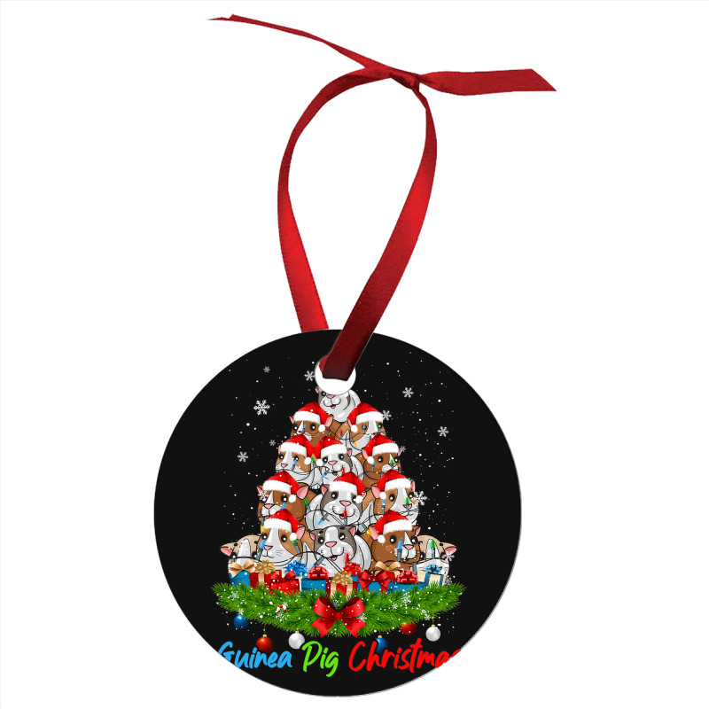 Funny Guinea Pig Christmas Lights Tree Ornament De Ornament | Artistshot