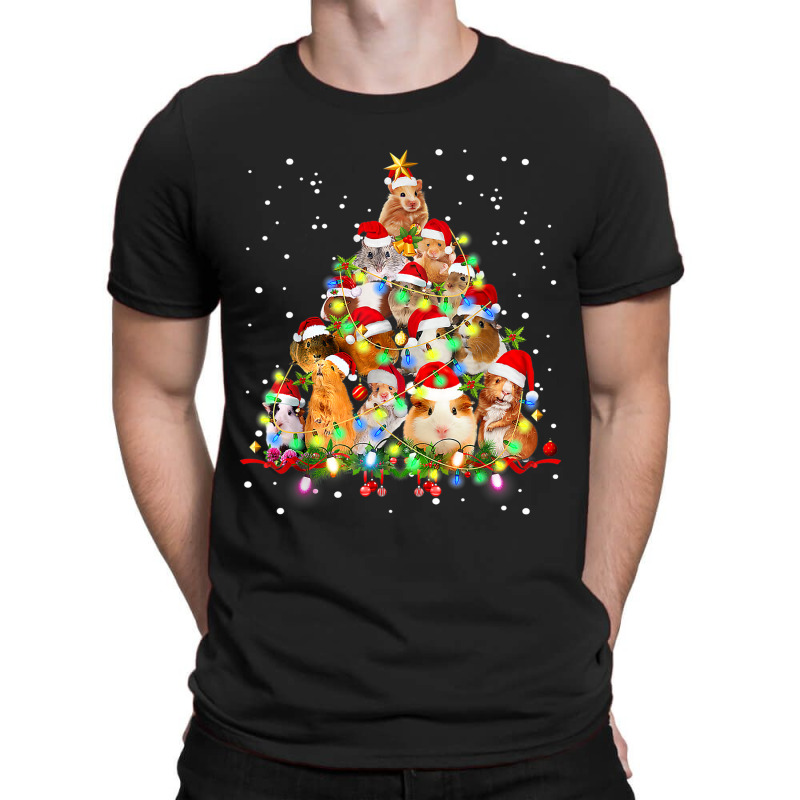 Funny Guinea Pig Christmas Tree Ornament Decor Cut T-shirt | Artistshot