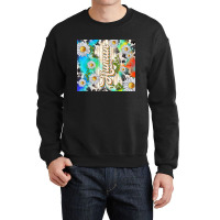 Human With Daisies Crewneck Sweatshirt | Artistshot