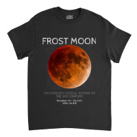 Frost Moon Partial Lunar Eclipse21 Classic T-shirt | Artistshot