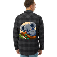 Gift Idea Pyjamas Official Koala Sleep Shirt4 Flannel Shirt | Artistshot