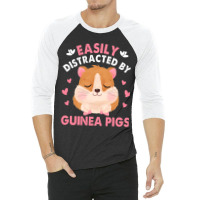 Funny Novelty Guinea Pig Quote For A Guinea Lover 3/4 Sleeve Shirt | Artistshot