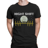 Funny Nurses Gifts Night Shift Nurse Cool Full Moo T-shirt | Artistshot