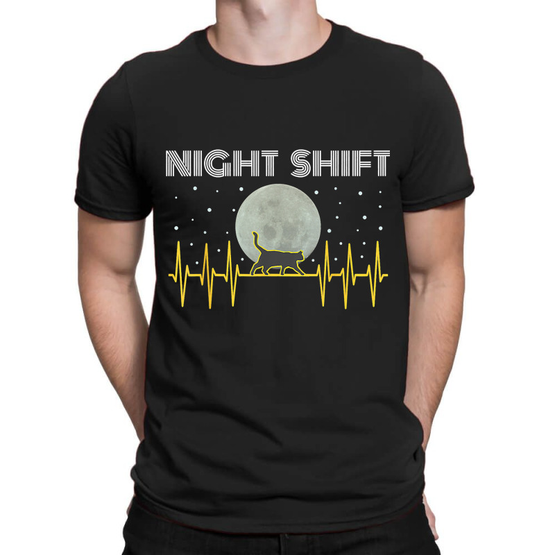 Funny Nurses Gifts Night Shift Nurse Cool Full Moo T-shirt | Artistshot