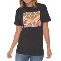 Hippie Rainbow And Daisy Vintage T-shirt | Artistshot