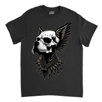 Skull Wing Dog Classic T-shirt | Artistshot