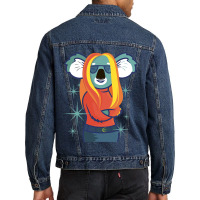 Funny Koala Girl Shirt Cute Graphic Koala Costume Men Denim Jacket | Artistshot