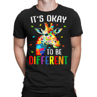 Giraffe Acceptance Kids Boys Girls Its Ok To Be Di T-shirt | Artistshot