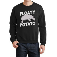 Floaty Potato Funny Manatee Sea Cow 1 Crewneck Sweatshirt | Artistshot