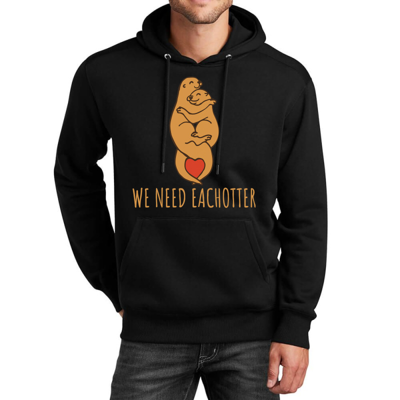 Funny Cute Pun Eachotter Unisex Hoodie | Artistshot