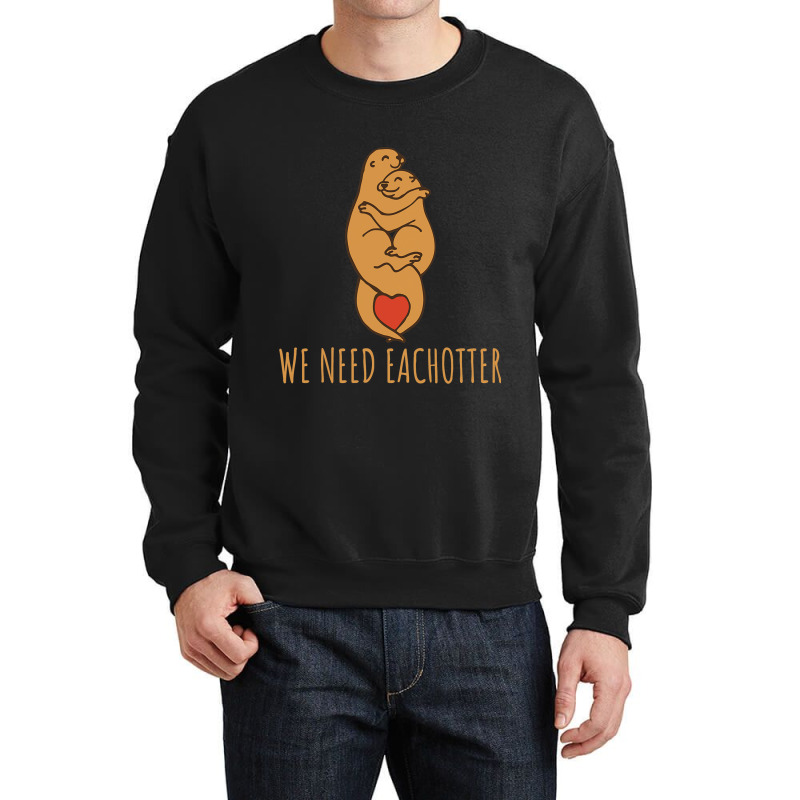 Funny Cute Pun Eachotter Crewneck Sweatshirt | Artistshot