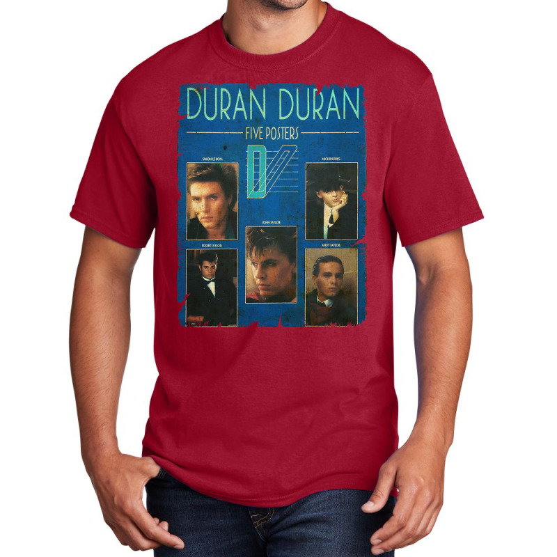 Vintage #duran #duran Basic T-shirt by patrickhaikal69 | Artistshot