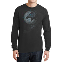 Face Wolf Wolf Moon Long Sleeve Shirts | Artistshot