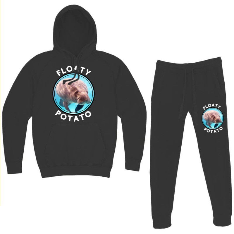 Floaty Potato Funny Manatee Wrong Animal Name Joke Hoodie & Jogger Set | Artistshot