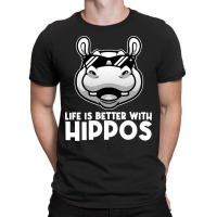 Funny Hippo Design For Men Women Kids Hippopotamus T-shirt | Artistshot