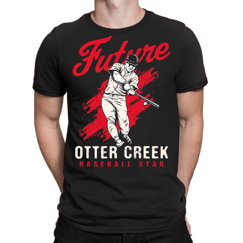 Future Otter Creek Baseball Star Baseball Player T-shirt | Artistshot