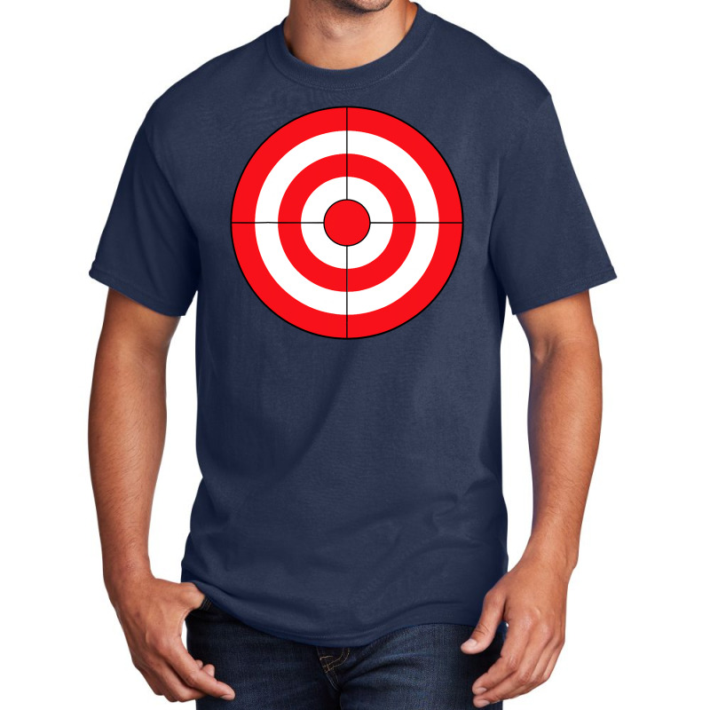 Bulls Eye Target Lazy Diy Halloween Costume Darts Shooting T Shirt Basic T-shirt | Artistshot