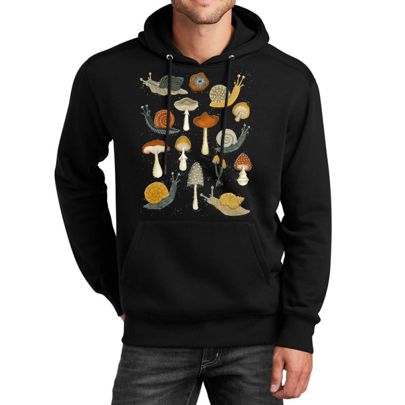 Mushroom T  Shirtmushrooms & Snails T  Shirt Unisex Hoodie by clement51593 | Artistshot