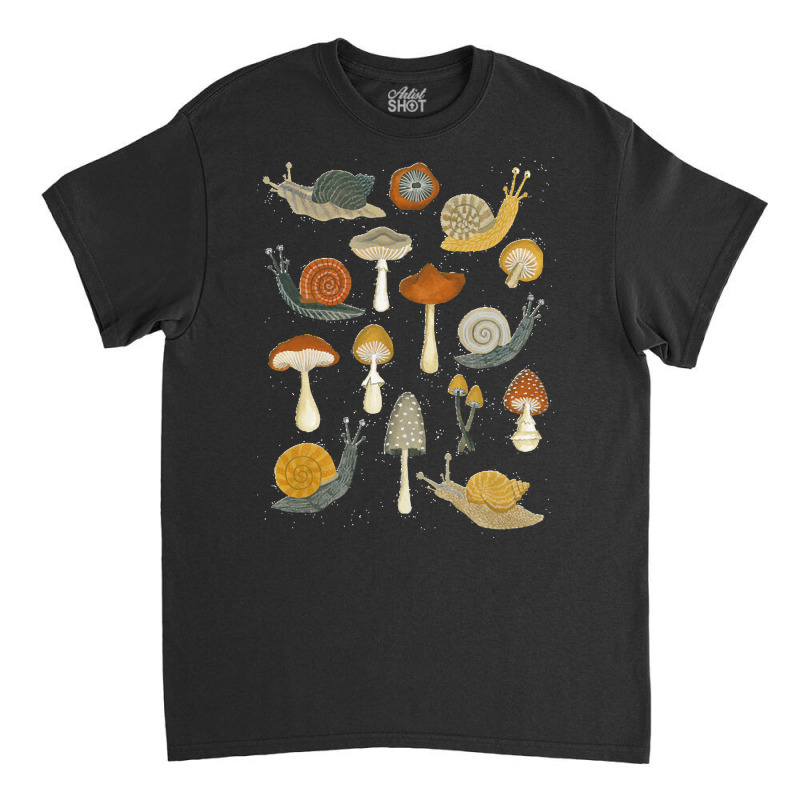 Mushroom T  Shirtmushrooms & Snails T  Shirt Classic T-shirt by clement51593 | Artistshot