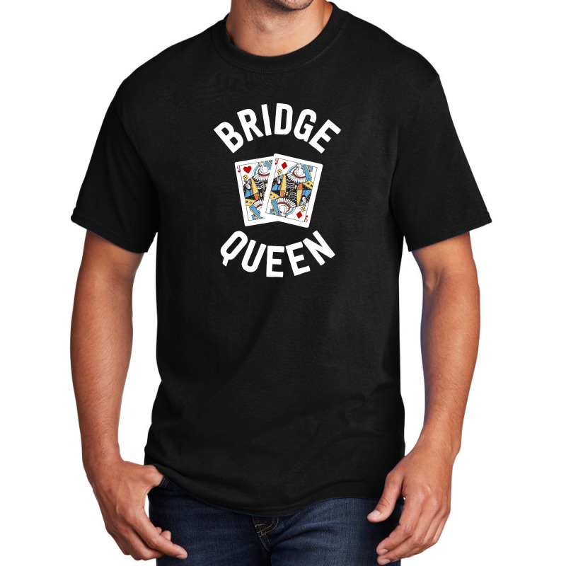 Funny Bridge Shirt For Women Bridge Basic T-shirt by gitamilda | Artistshot