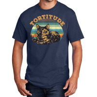 Tortitude Cat Torties Are Feisty Tortoiseshell Kitty Shirt Basic T-shirt | Artistshot