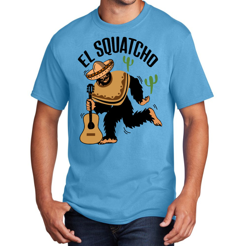 Bigfoot T Shirtbigfoot El Squatcho T Shirt Basic T-shirt | Artistshot