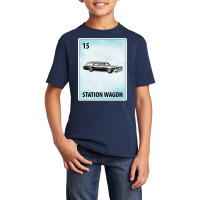 Station Wagon Mexican Cards T Shirt Basic Youth T-shirt | Artistshot