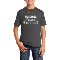 Teaching Future Bilinguals   Spanish Teachers Back To School T Shirt Basic Youth T-shirt | Artistshot