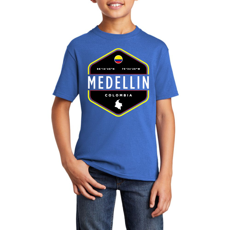 Medellin Colombia Basic Youth T-shirt by Komjen | Artistshot