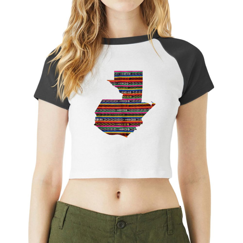 Guatemala Chapin Quetzal Antigua Tikal Tradicional Maya Raglan Crop Top by rastyrocl | Artistshot