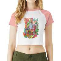 Alien Hunter Raglan Crop Top | Artistshot