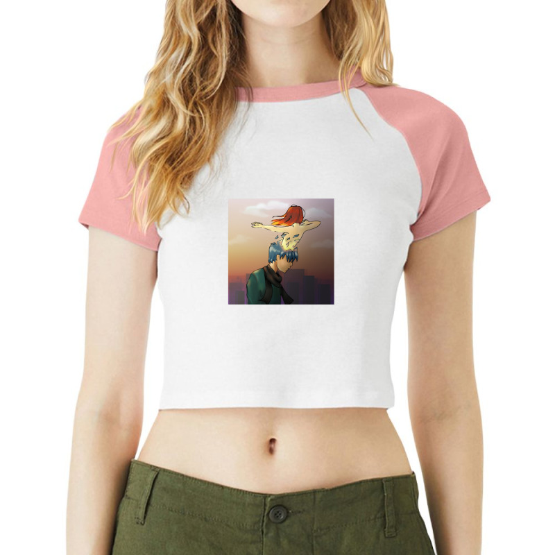 Eternal Sunshine Raglan Crop Top by TracyLSontrop | Artistshot