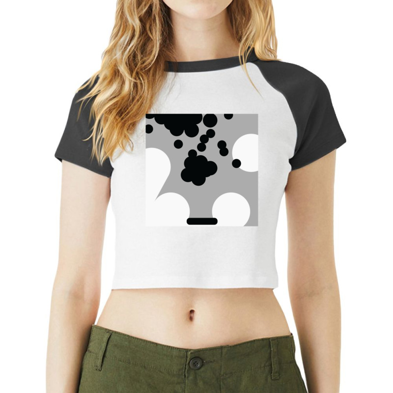 Revolver Minimal Album Coverperfect Giftbeatles Raglan Crop Top by KathrynHabstritt | Artistshot