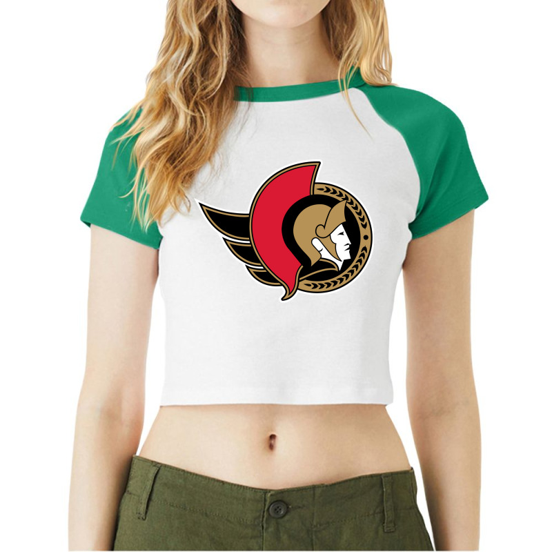 New-ottawa-senators Raglan Crop Top by sweetshop | Artistshot