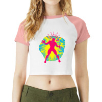 My Pop Art Sense Is Tingling Raglan Crop Top | Artistshot