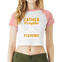 Father And Daughter Fishing Partners For Life Fishing Raglan Crop Top | Artistshot