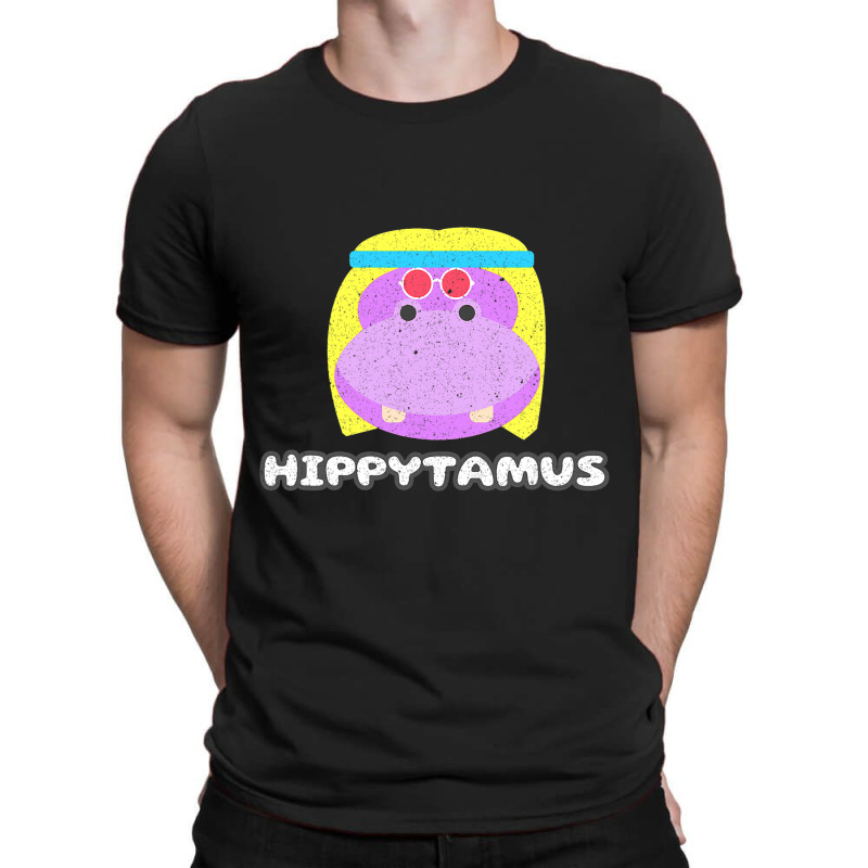 Funny Hippo Hippypotamus Vintage Animal Lovers Gif T-shirt | Artistshot