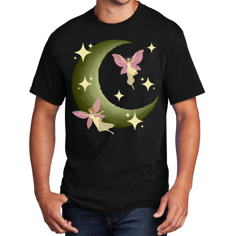 Fairycore Aesthetic Fairy Core Grunge Crescent Moo Basic T-shirt | Artistshot