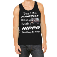 Funny Hippo Zoo Animal Lover Cool Happy Hippopotam Tank Top | Artistshot