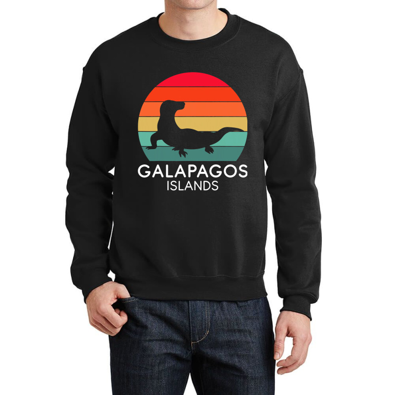 Galapagos Islands National Park Lizard Ecuador Oce Crewneck Sweatshirt | Artistshot